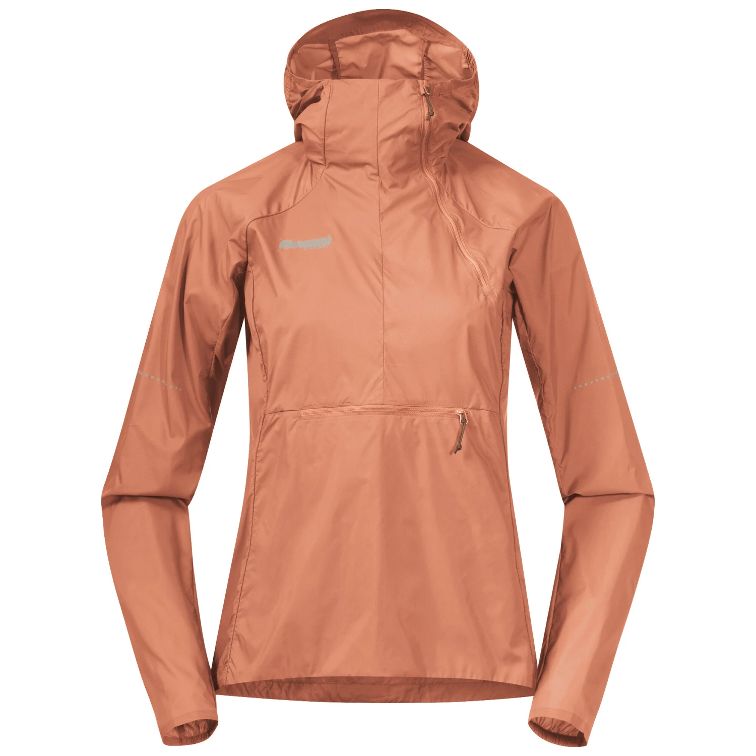 Bergans Fløyen Anorak Femme, orange