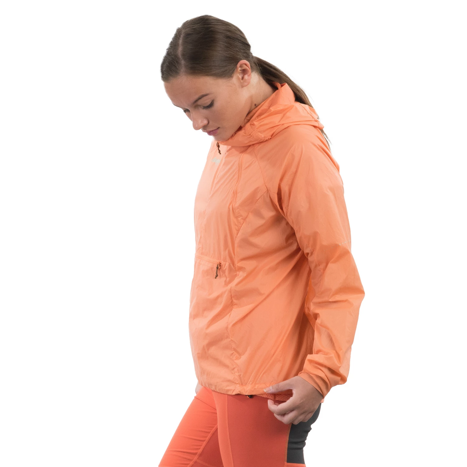Bergans Fløyen Anorak Femme, orange – Image 2