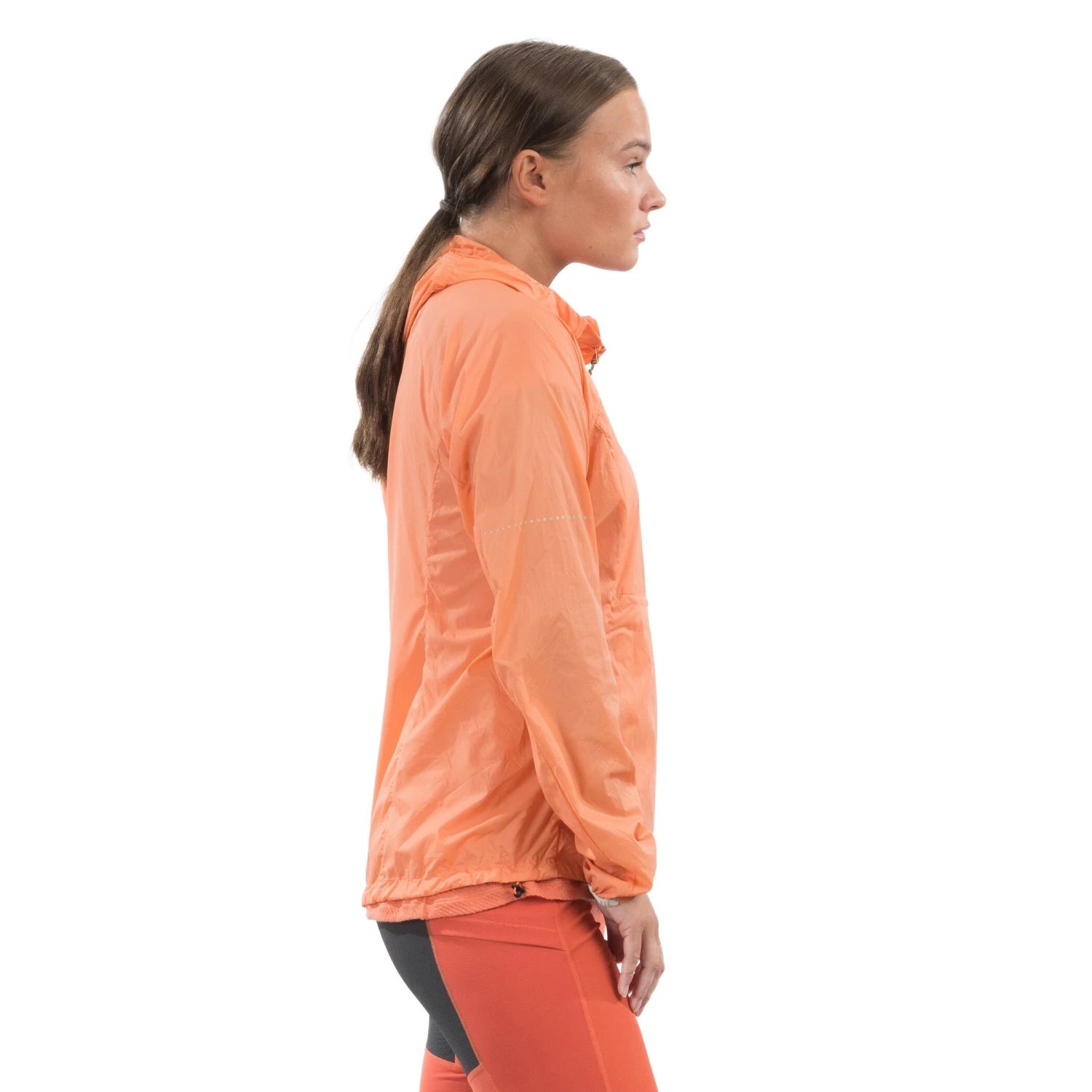 Bergans Fløyen Anorak Femme, orange – Image 3