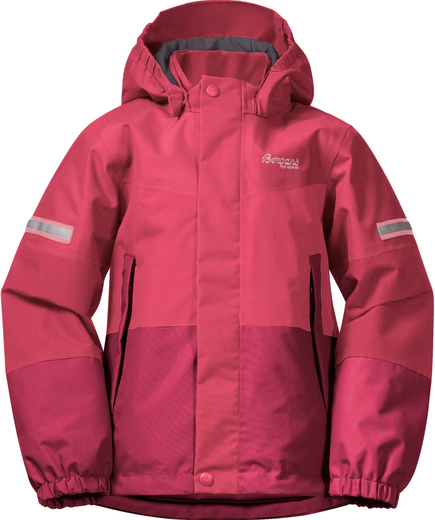 Bergans Lilletind Veste isolante Enfant, rose/gris