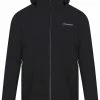 Berghaus Kember Vented Veste Shell Homme, noir
