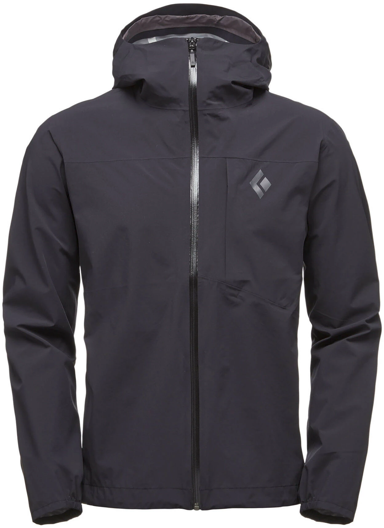 Black Diamond Fineline Veste de pluie Shell Stretch Homme, noir