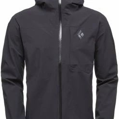 Black Diamond Fineline Veste de pluie Shell Stretch Homme, bleu