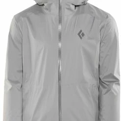 Black Diamond Stormline Veste de pluie Shell Stretch Homme, noir