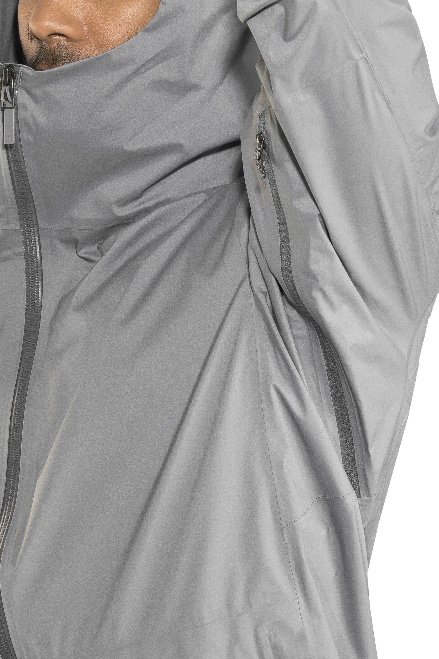 Black Diamond Stormline Veste de pluie Shell Stretch Homme, rouge – Image 6