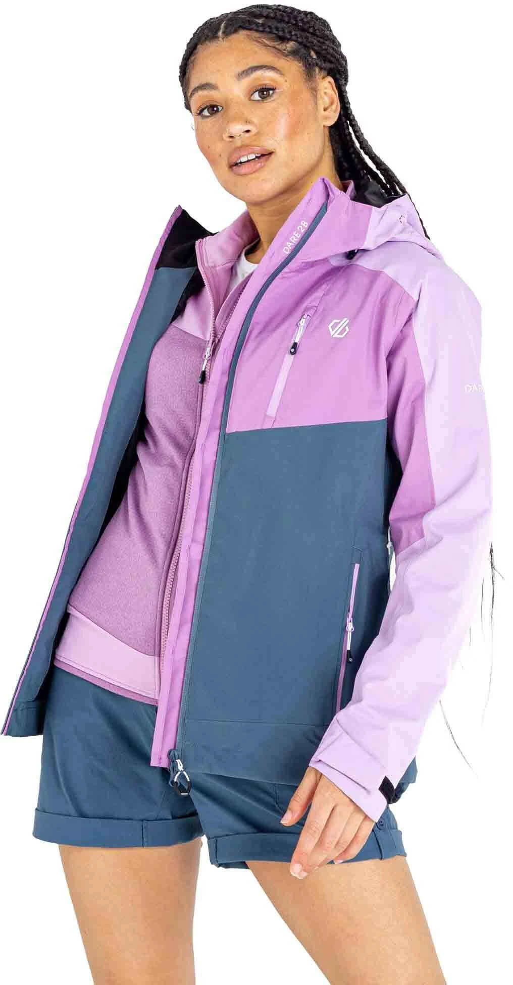 Dare 2b Diverse II Veste Femme, rose/gris – Image 3