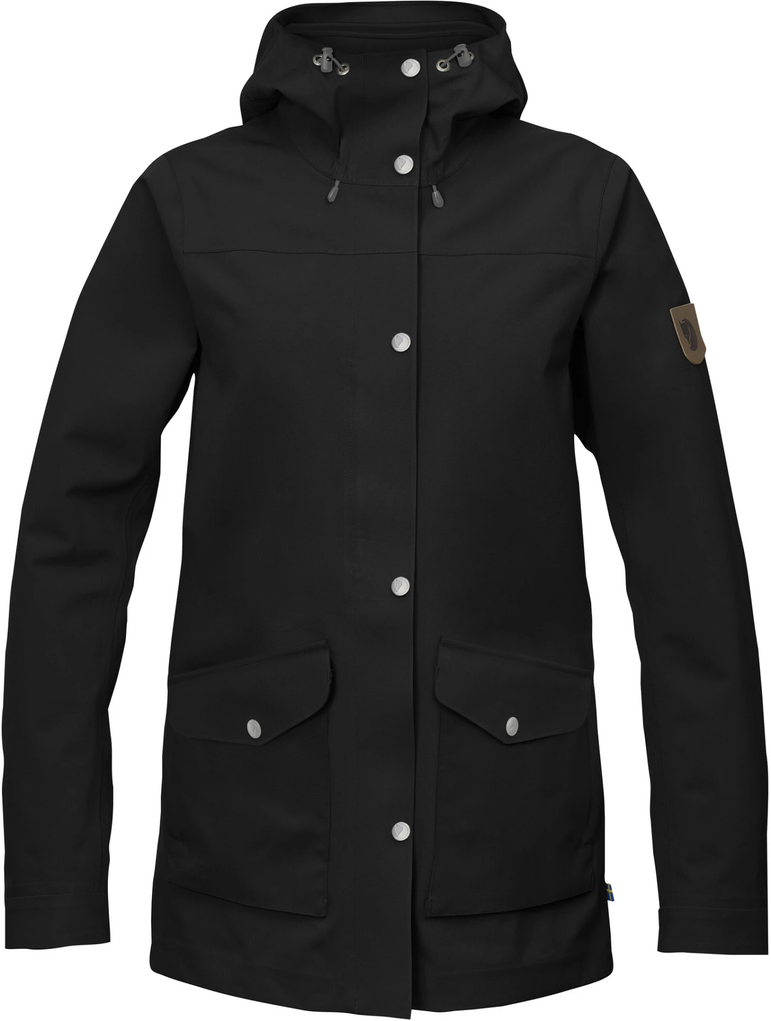 Fjällräven Greenland Veste Plus-Shell Femme, gris