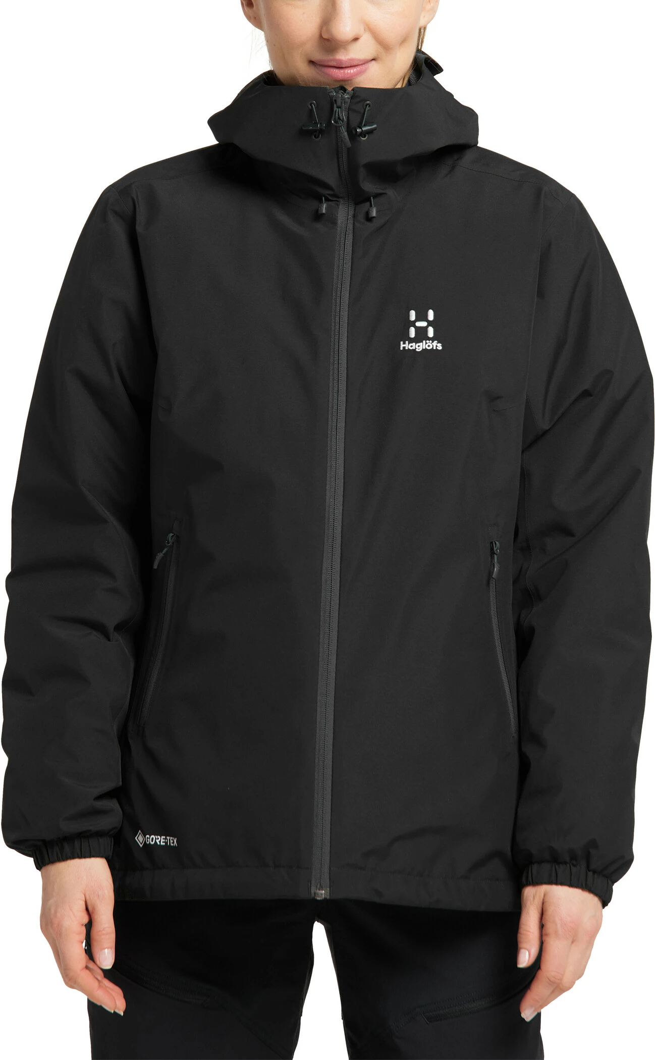 Haglöfs Eldstad Mimic GTX 3in1 Jacket Women, noir – Image 3