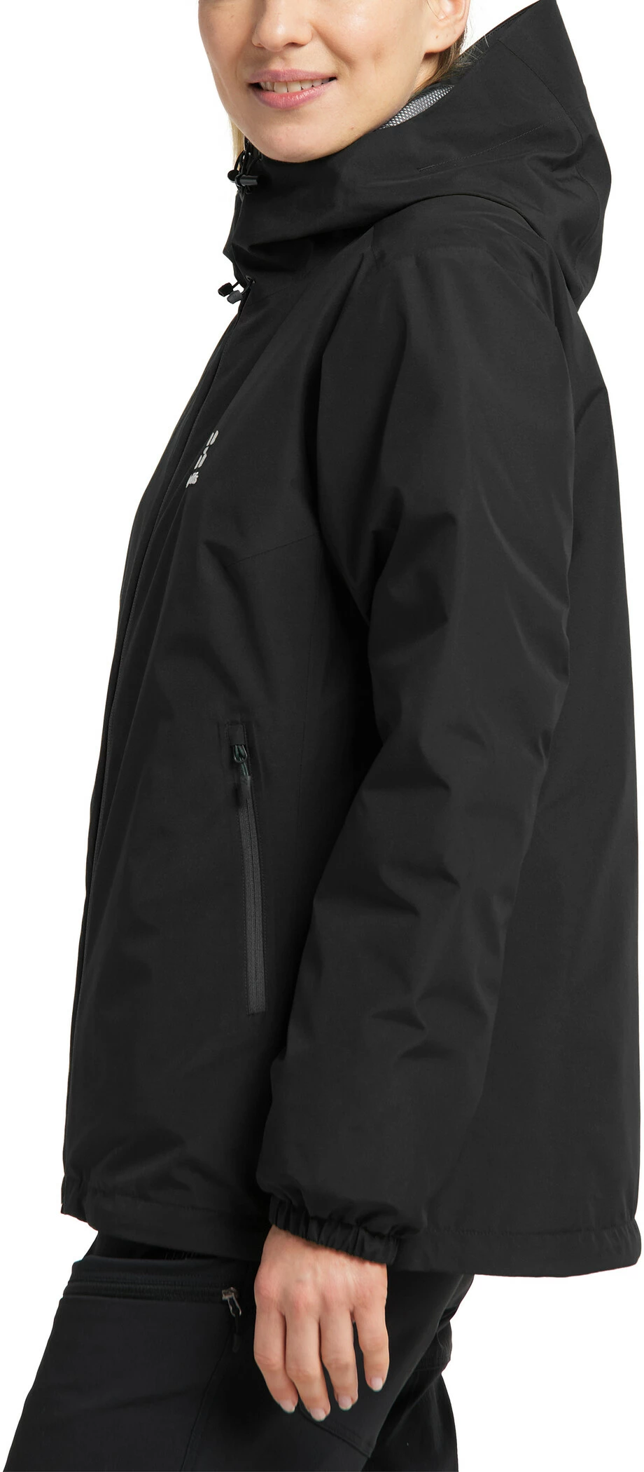 Haglöfs Eldstad Mimic GTX 3in1 Jacket Women, noir – Image 5
