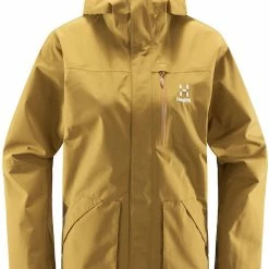 Haglöfs Vide GTX 2 Layer Jacket Women, jaune