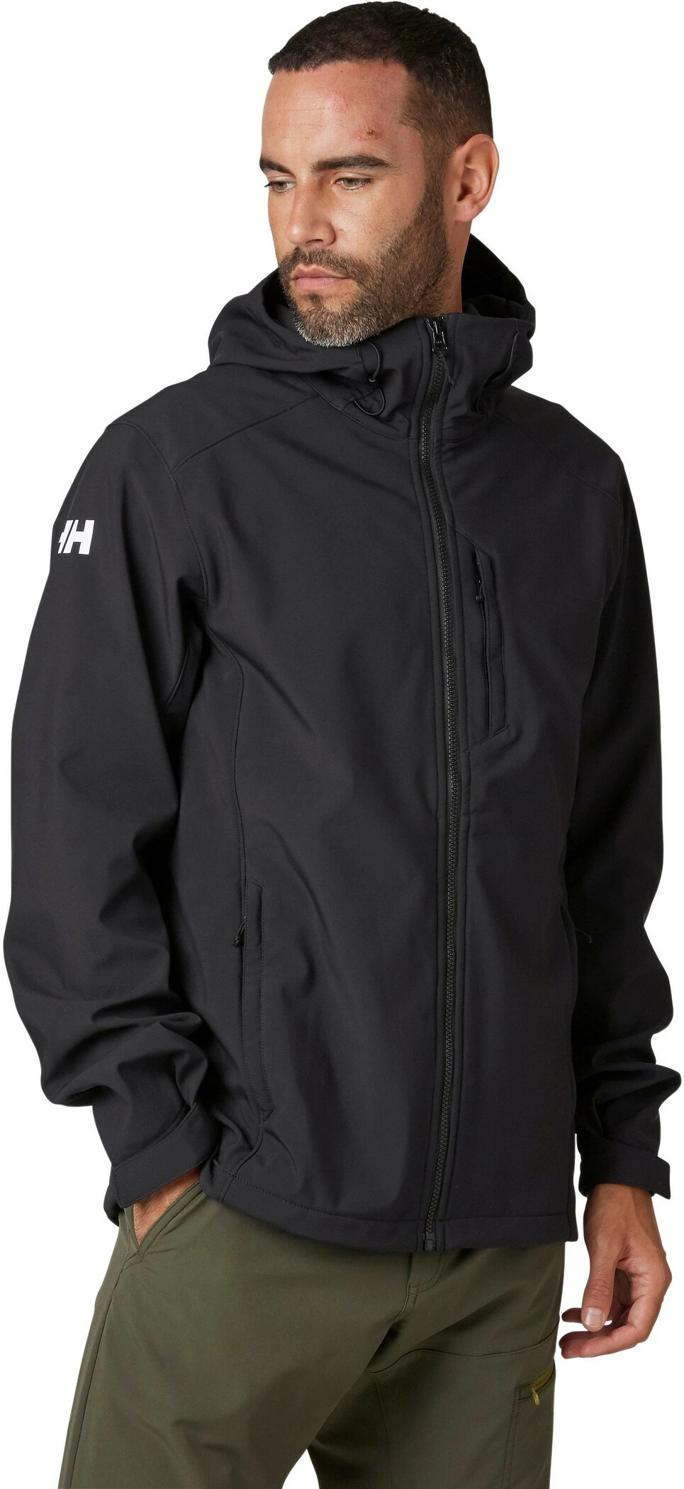 Helly Hansen Paramount Veste Softshell à capuche Homme, noir – Image 3
