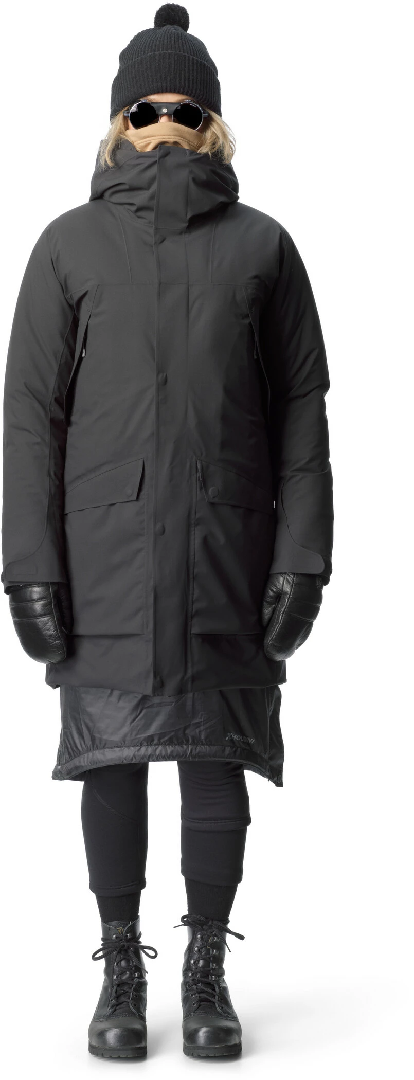 Houdini Fall in Parka Femme, rouge – Image 5