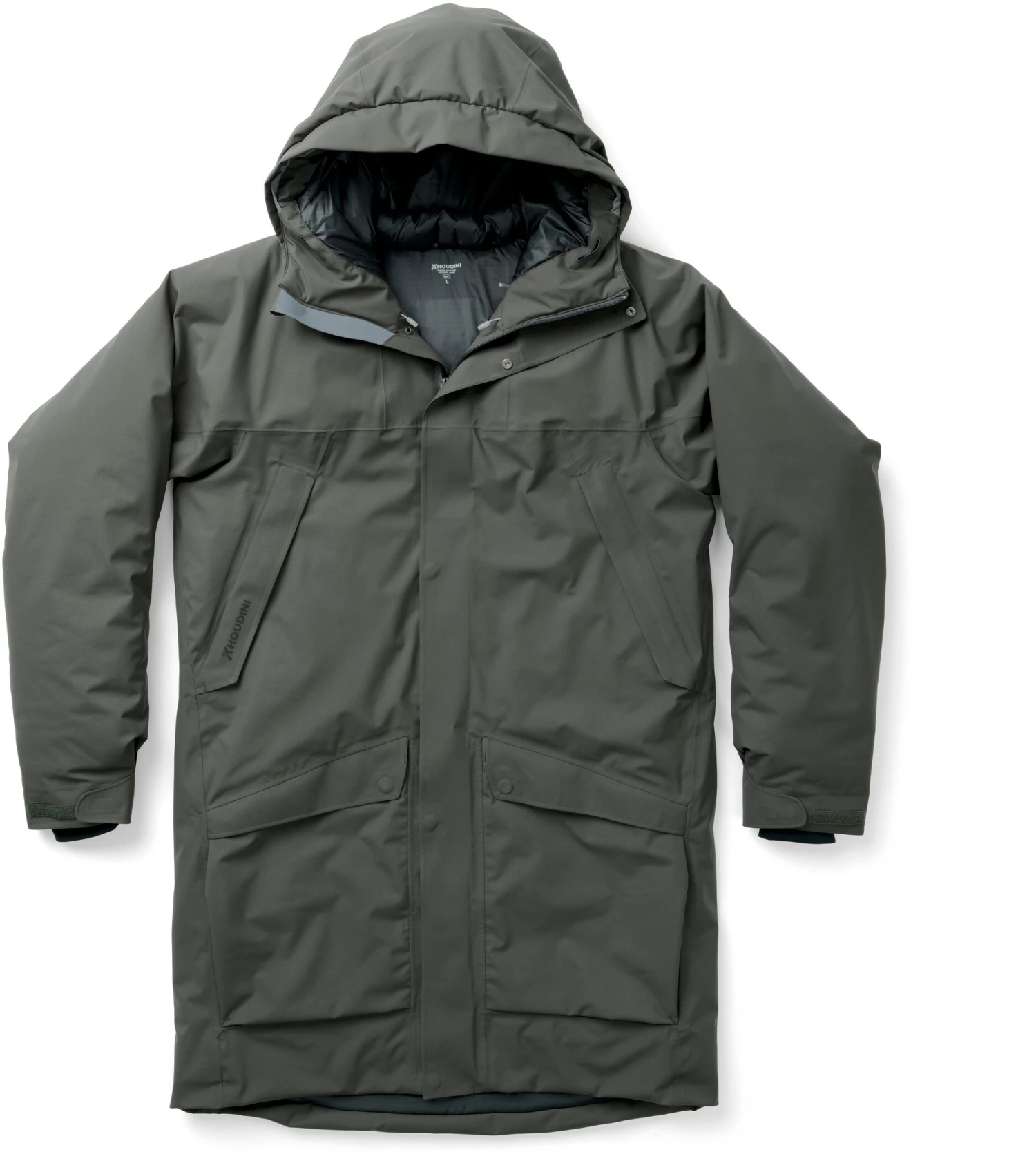Houdini Fall in Parka Homme, olive