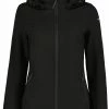 Icepeak Brenham Veste softshell Femme, noir