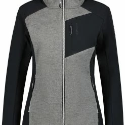 Icepeak Dahloneka Softshell Jacket Women, Bleu pétrole/gris