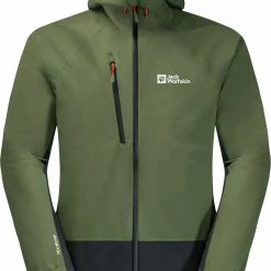 Jack Wolfskin Eagle Peak Veste 2L Homme, vert/gris