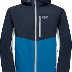 Jack Wolfskin Eagle Peak Veste Homme, bleu