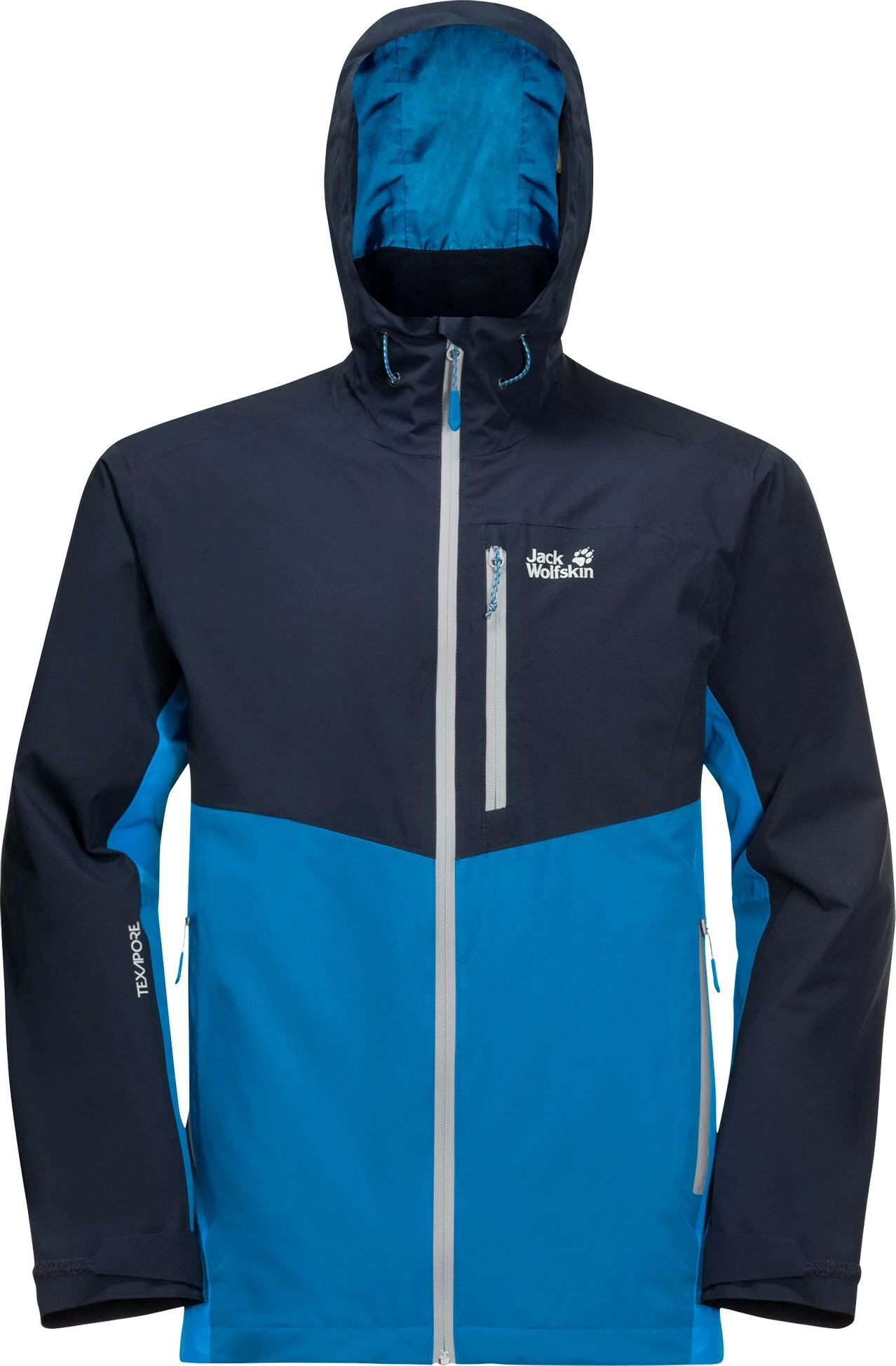 Jack Wolfskin Eagle Peak Veste Homme, bleu – Image 2