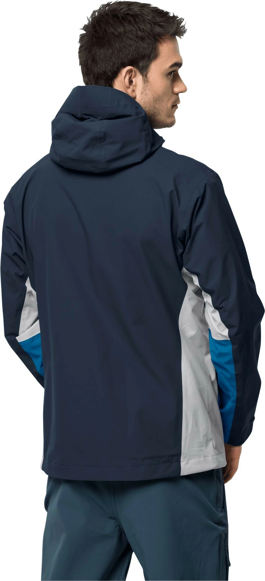 Jack Wolfskin Eagle Peak Veste Homme, bleu – Image 4