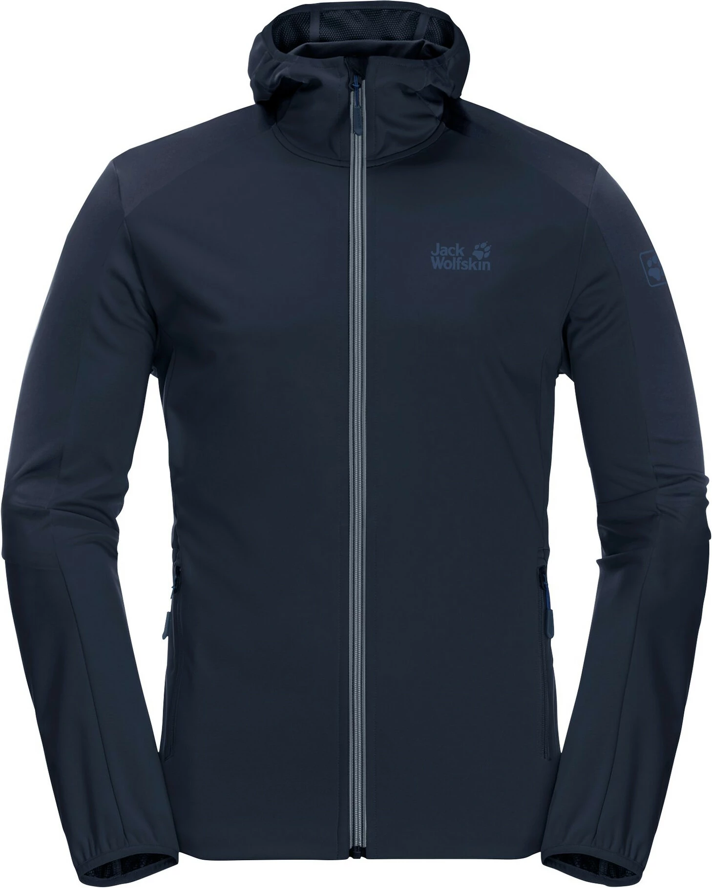 Jack Wolfskin Go Hike Veste softshell Homme, gris