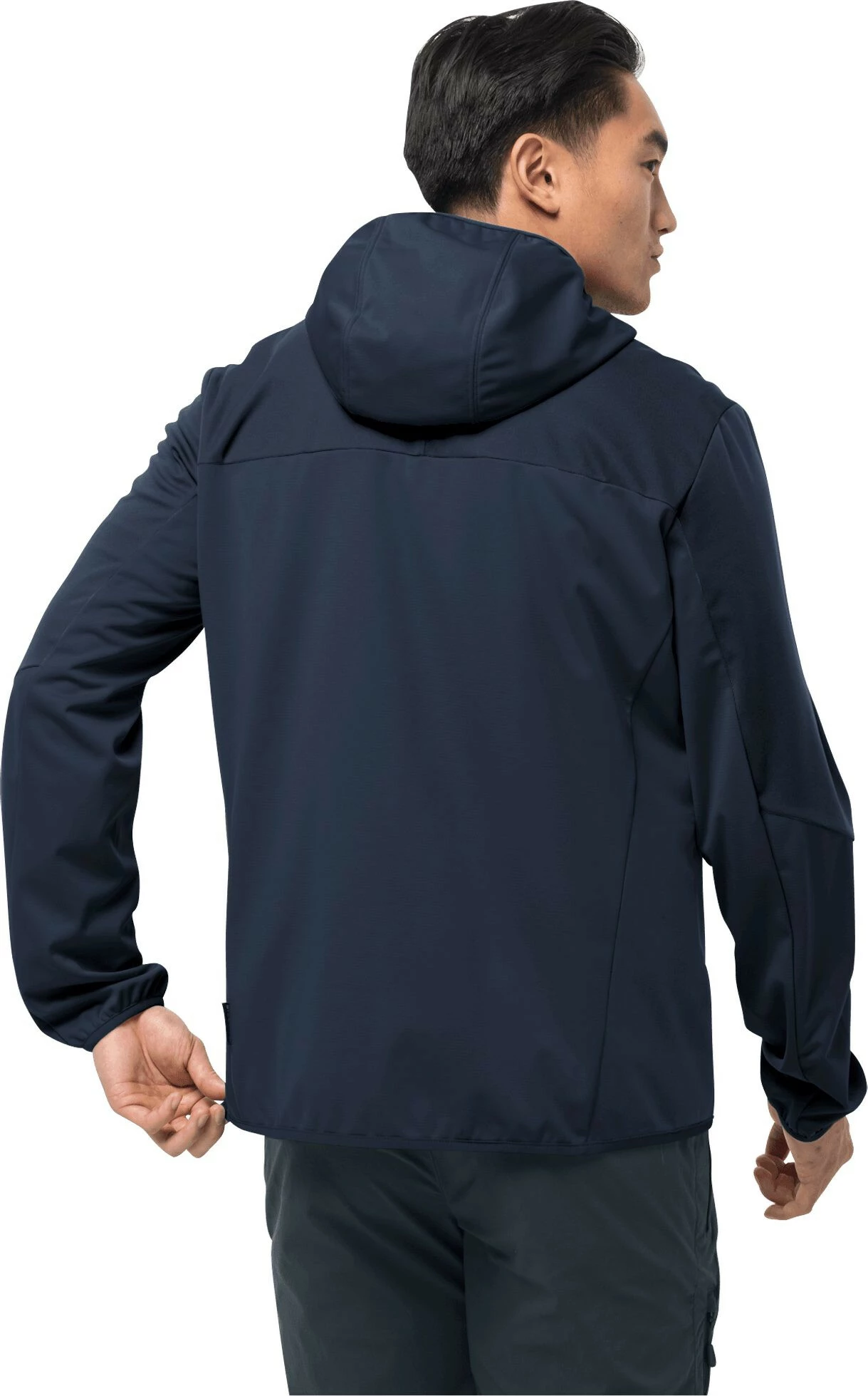 Jack Wolfskin Go Hike Veste softshell Homme, gris – Image 4