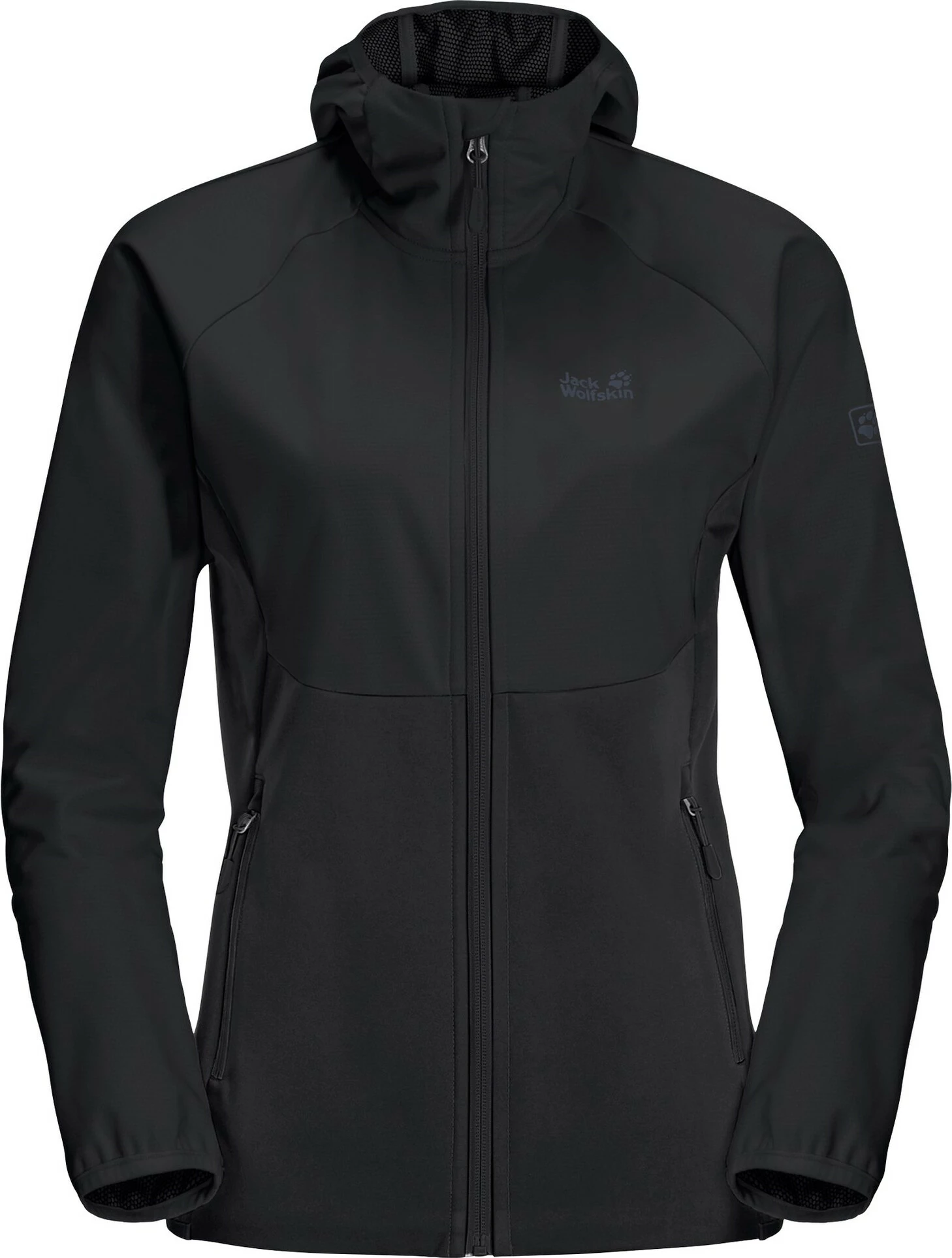 Jack Wolfskin Go Hike Veste softshell Femme, noir