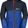 Jack Wolfskin Iceland Veste 3 en 1 Garçon, gris/orange