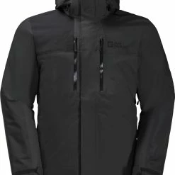 Jack Wolfskin Jasper Veste 3 en 1 Homme, noir