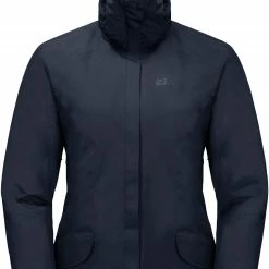 Jack Wolfskin Kiruna Trail Veste Femme, bleu