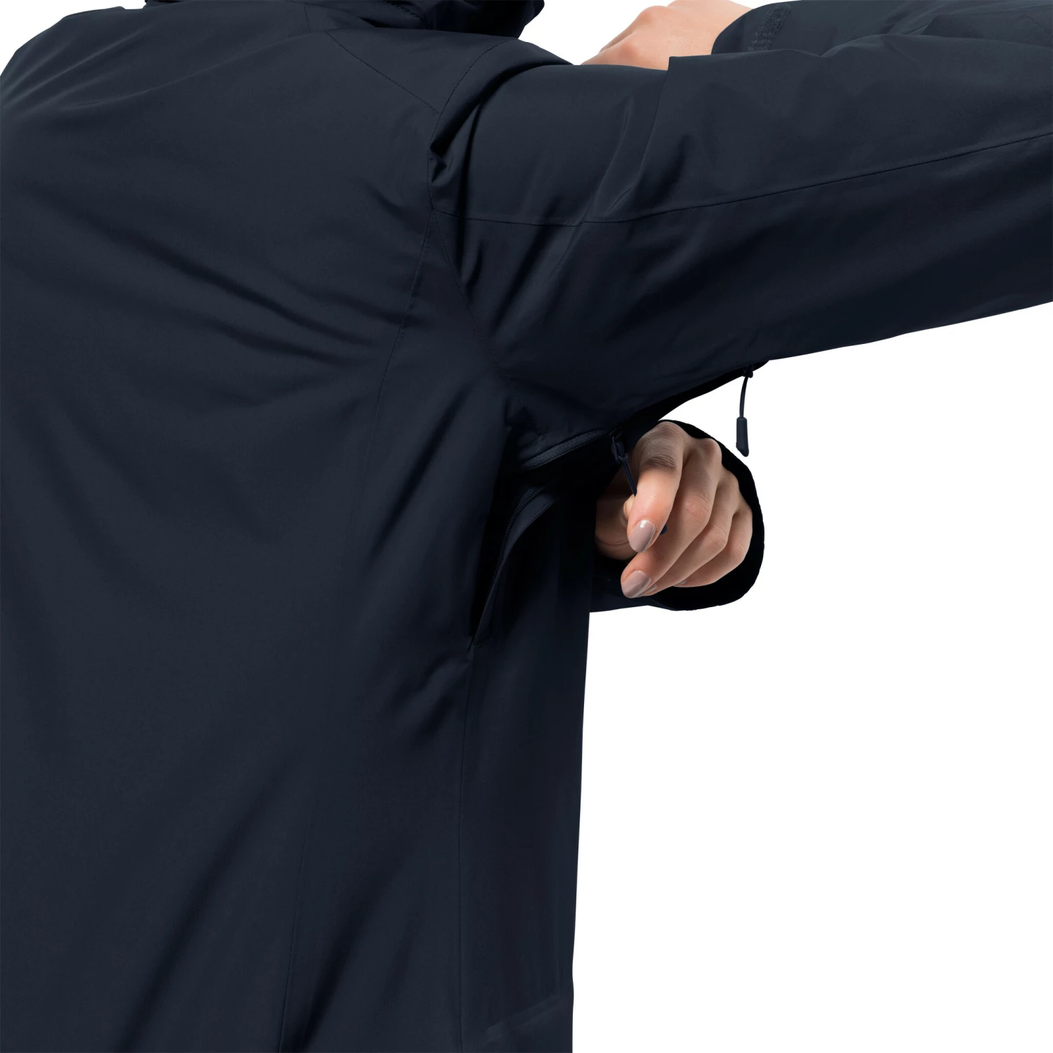 Jack Wolfskin Kiruna Trail Veste Femme, bleu – Image 4