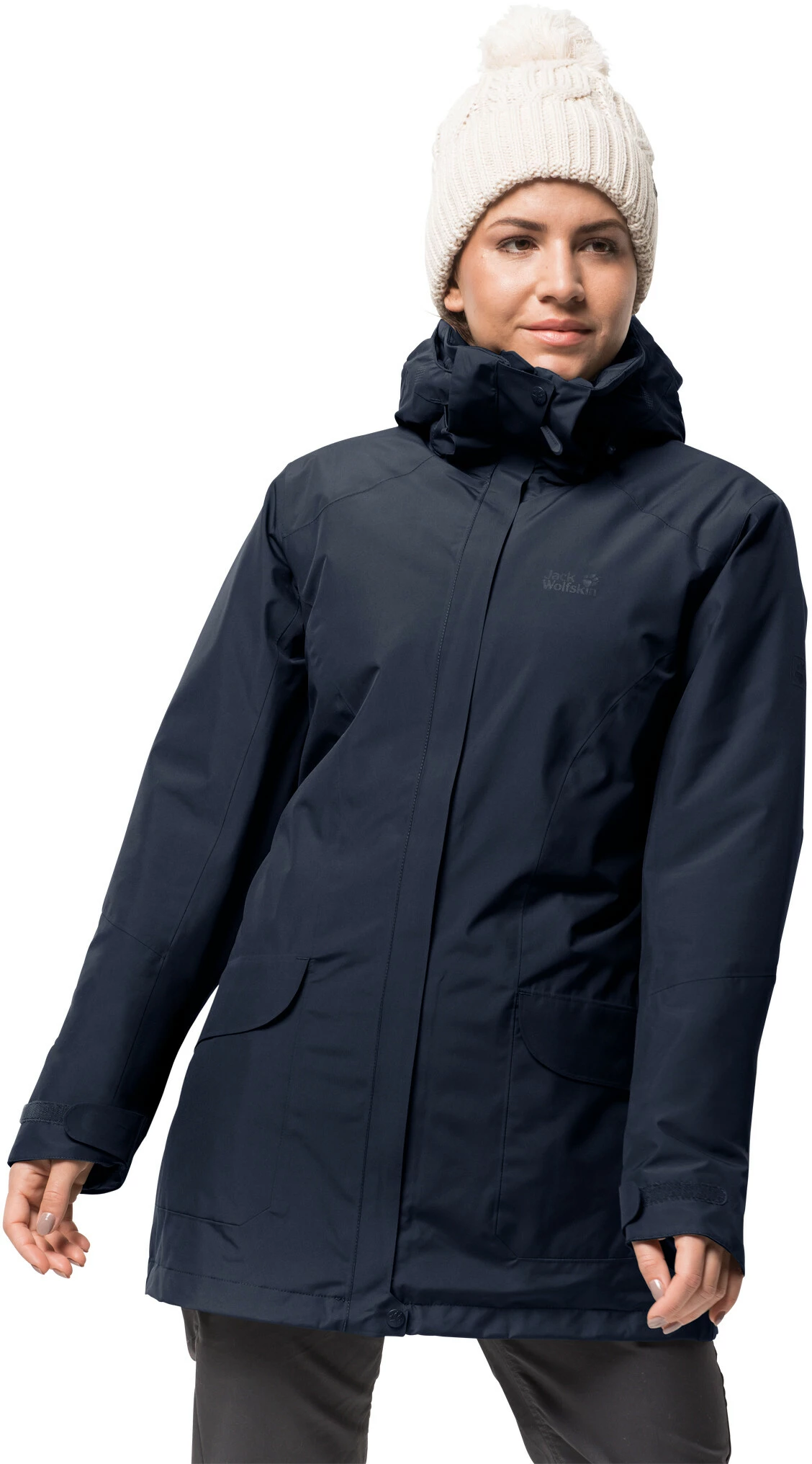 Jack Wolfskin Kiruna Trail Veste Femme, bleu – Image 6