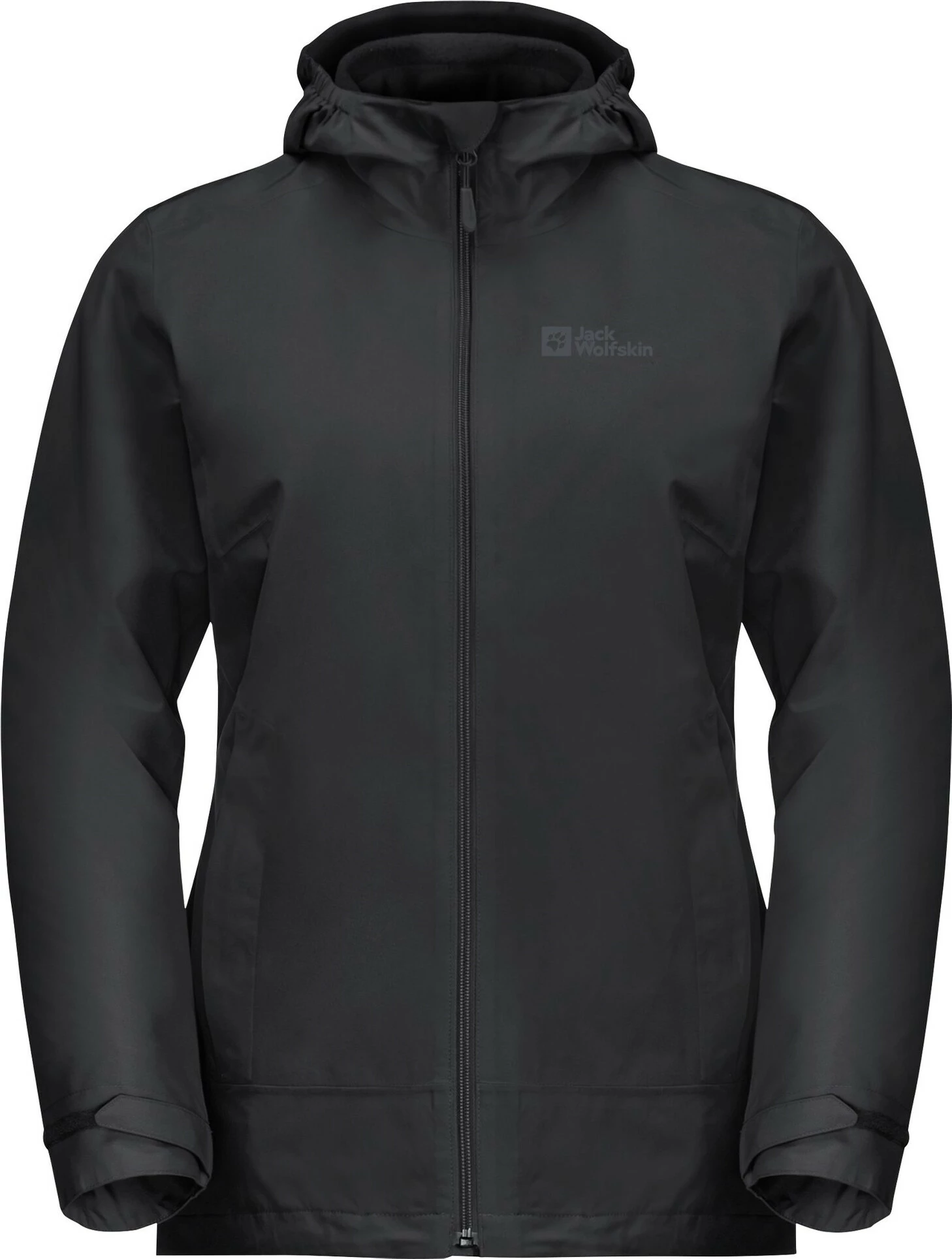 Jack Wolfskin Moonrise Veste 3 en 1 Femme, noir
