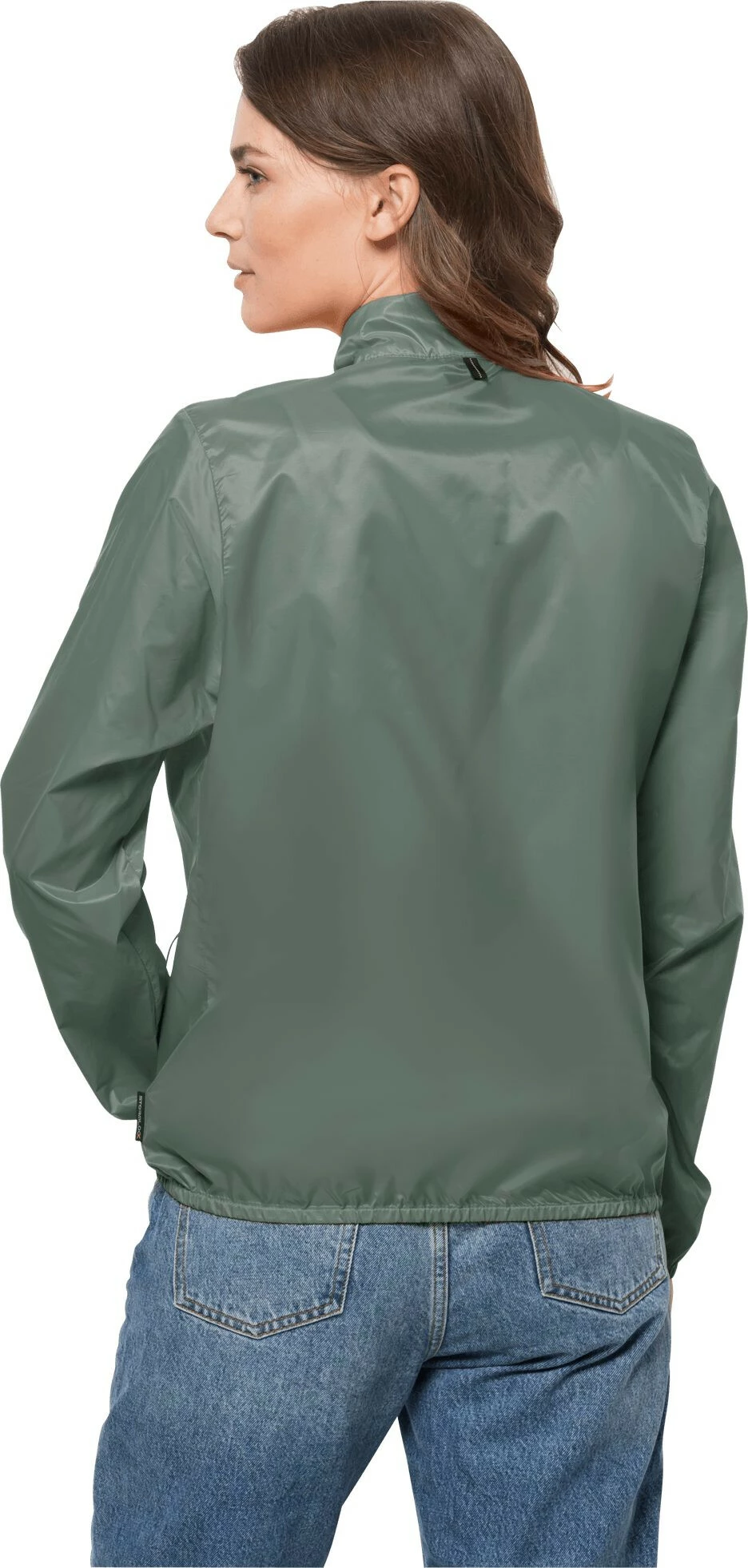 Jack Wolfskin Pack & Go Veste coupe-vent windshell Femme, rouge – Image 4