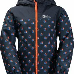 Jack Wolfskin Rainbow Paw Veste Enfant, bleu