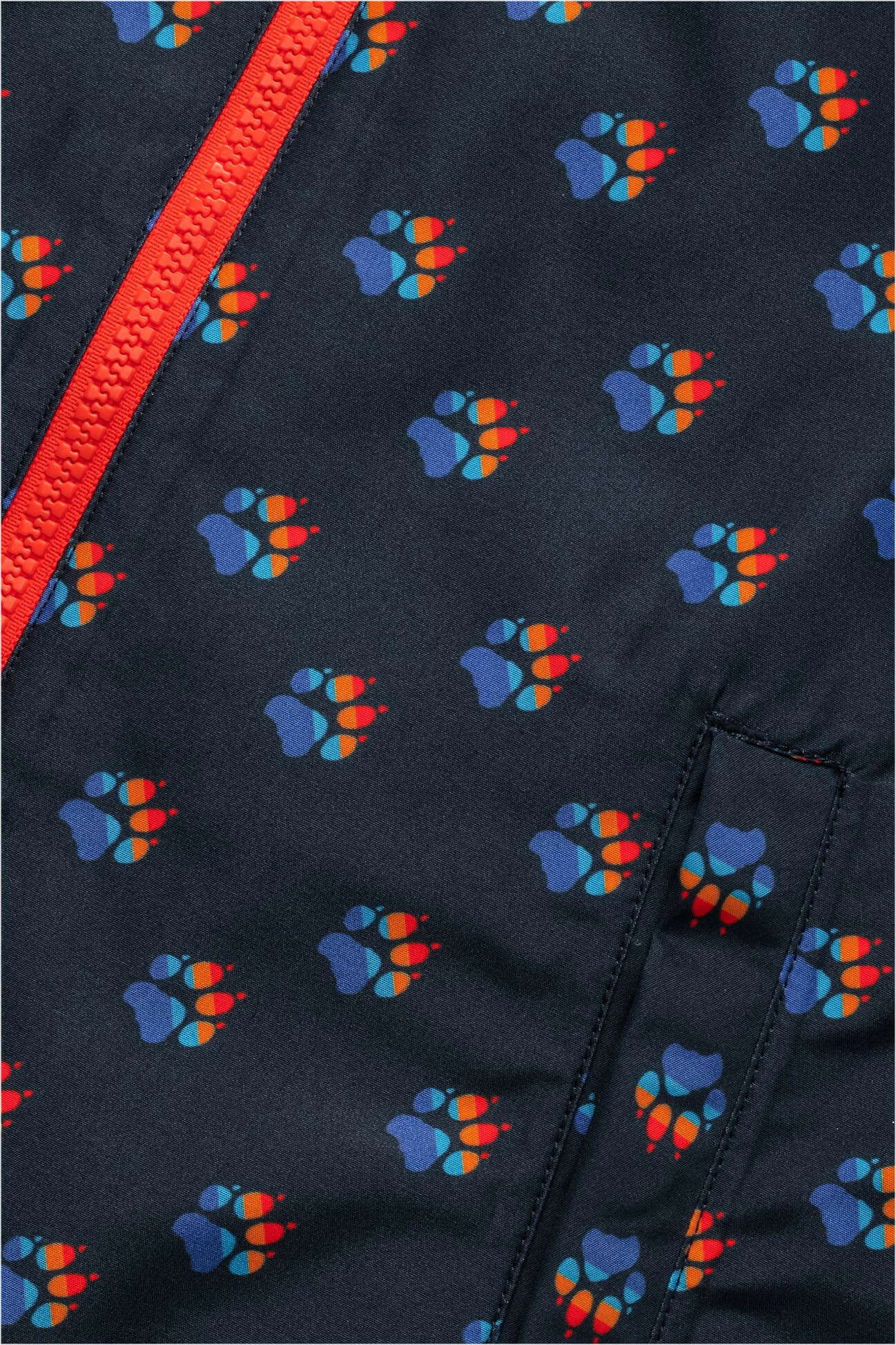 Jack Wolfskin Rainbow Paw Veste Enfant, bleu – Image 4