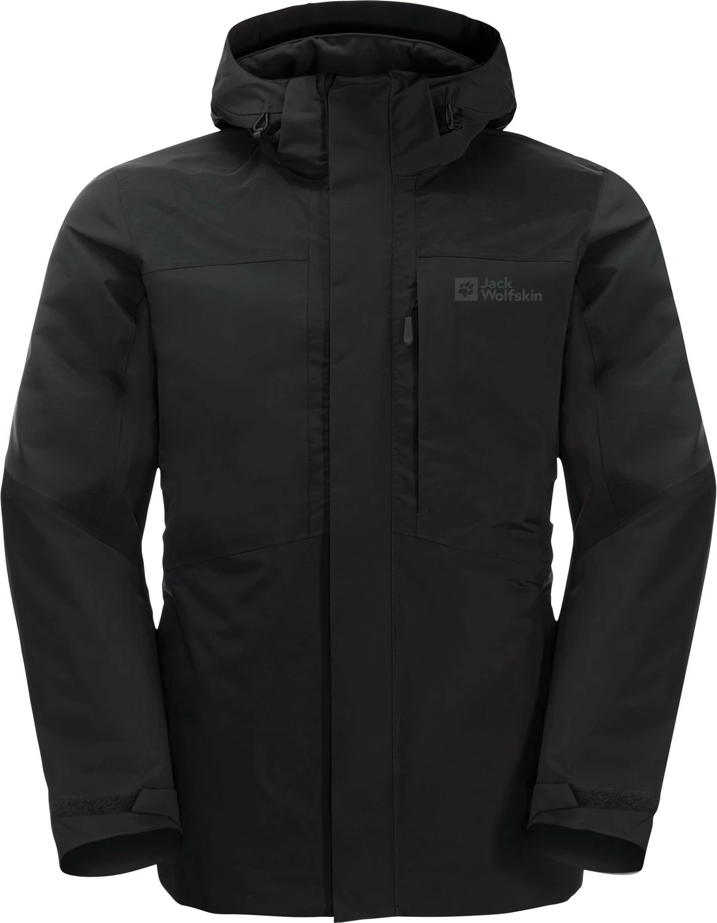 Jack Wolfskin Romberg Veste 3 en 1 Homme, noir