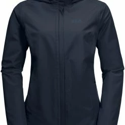 Jack Wolfskin Stormy Point Veste Femme, bleu