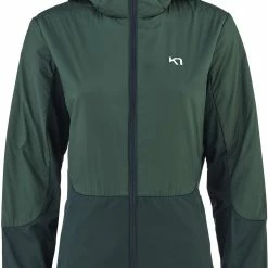 Kari Traa Sanne Veste hybride Femme, vert