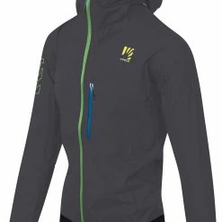 Karpos Lot Veste de pluie Homme, gris/noir