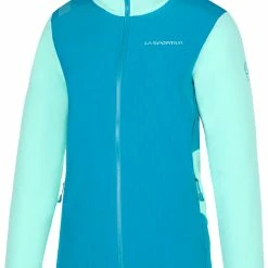 La Sportiva Descender Veste Tempête Femme, bleu/turquoise