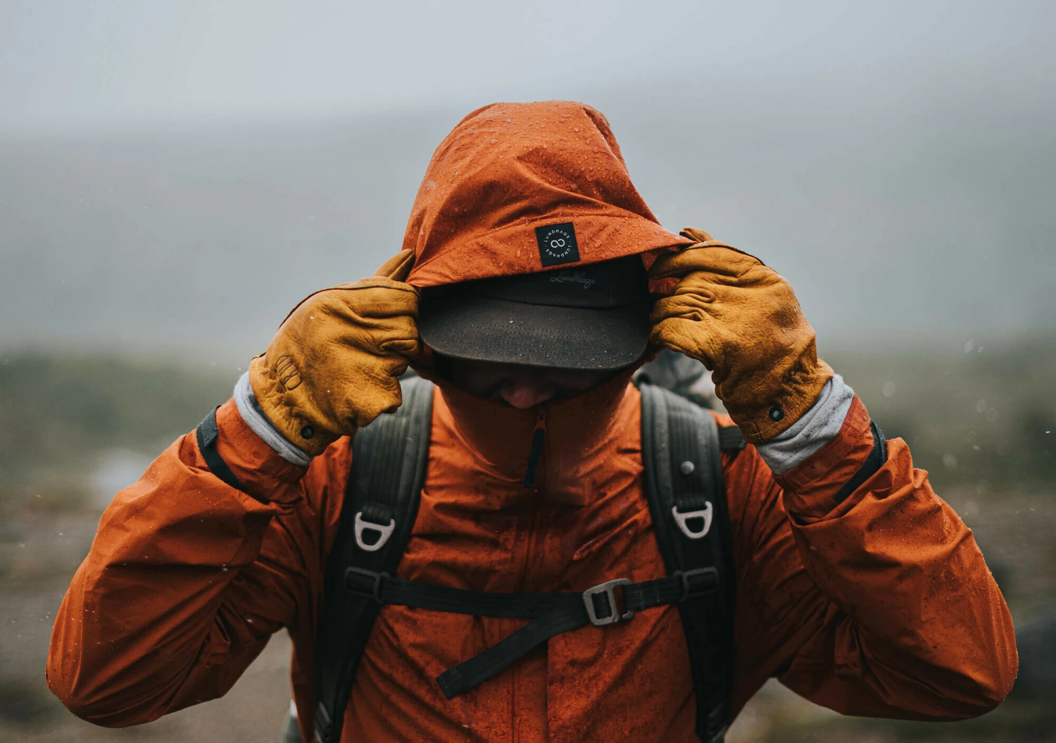 Lundhags Lo Veste Homme, orange – Image 6