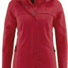Maier Sports Lisbon Veste Femme, rouge