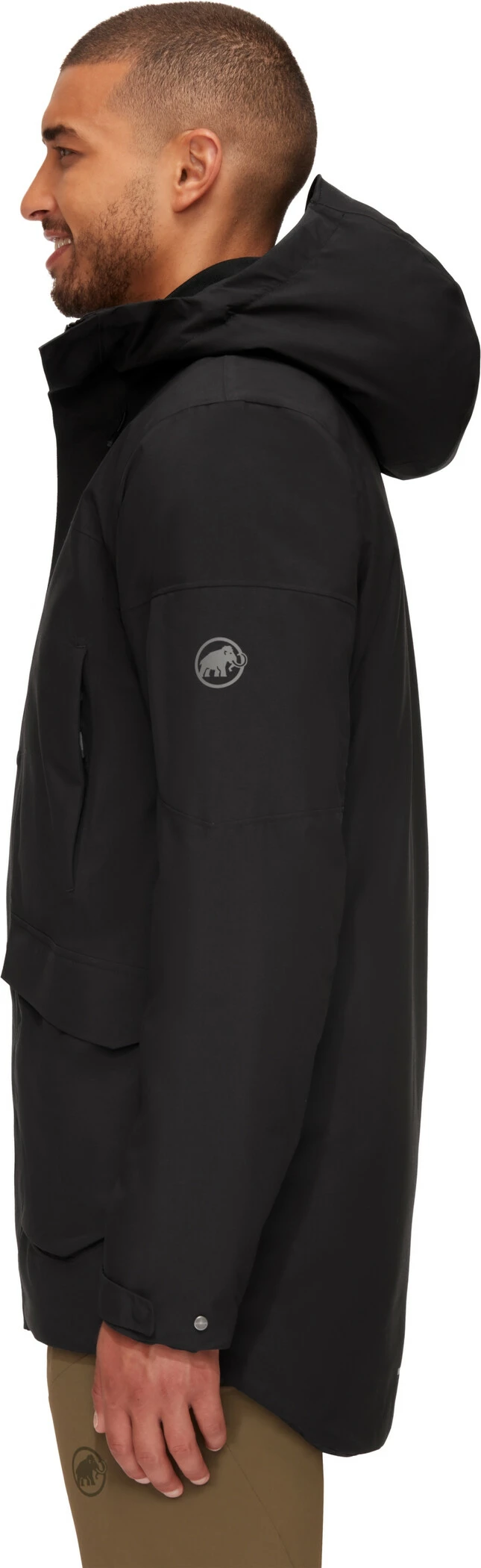 Mammut Chamuera Parka thermique à capuche Hardshell Homme, noir – Image 4