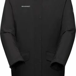 Mammut Chamuera Parka thermique à capuche Hardshell Femme, noir