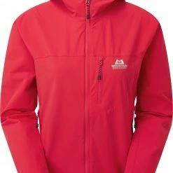 Mountain Equipment Echo Veste à capuche Femme, rouge