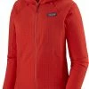 Patagonia R1 TechFace Pull à capuche Femme, noir