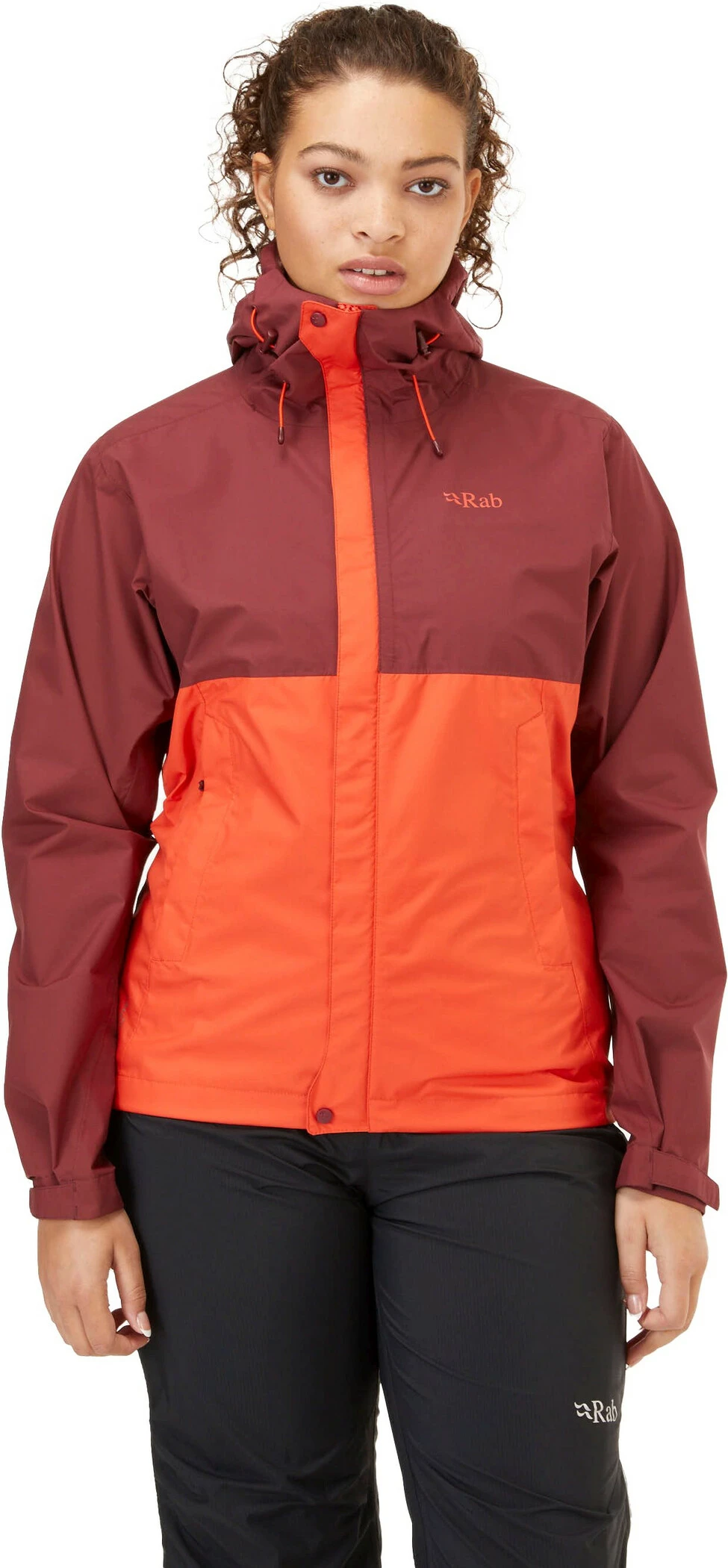 Rab Downpour Plus Veste Femme, rouge – Image 2