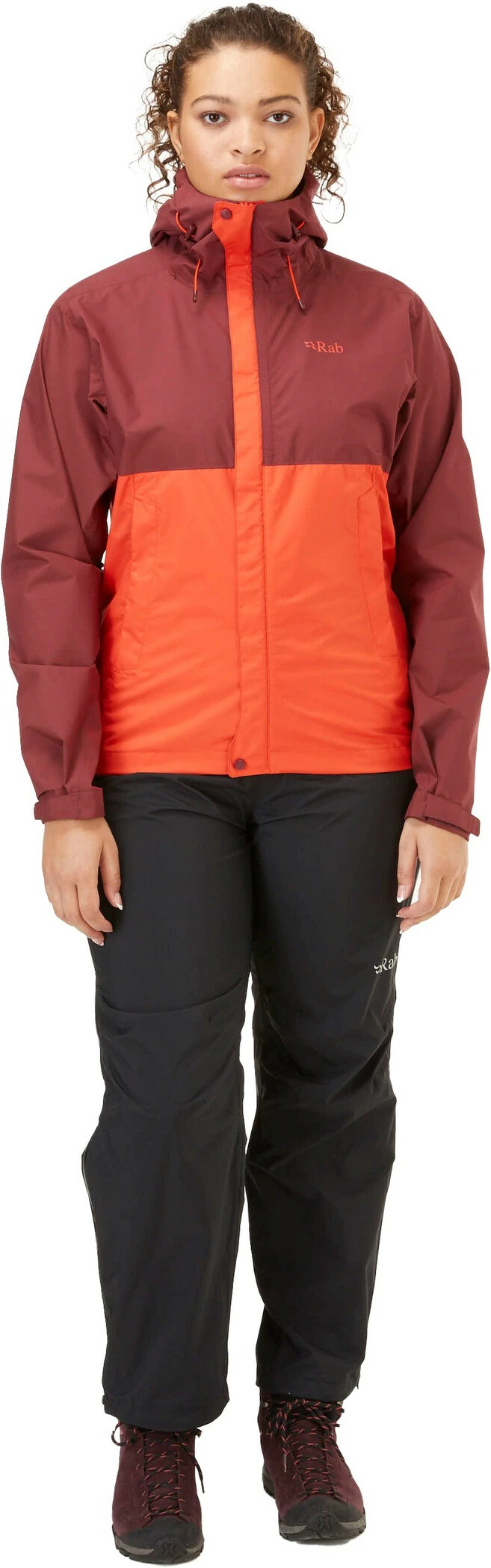 Rab Downpour Plus Veste Femme, rouge – Image 4