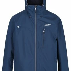 Regatta Birchdale Veste Shell Imperméable Homme, noir