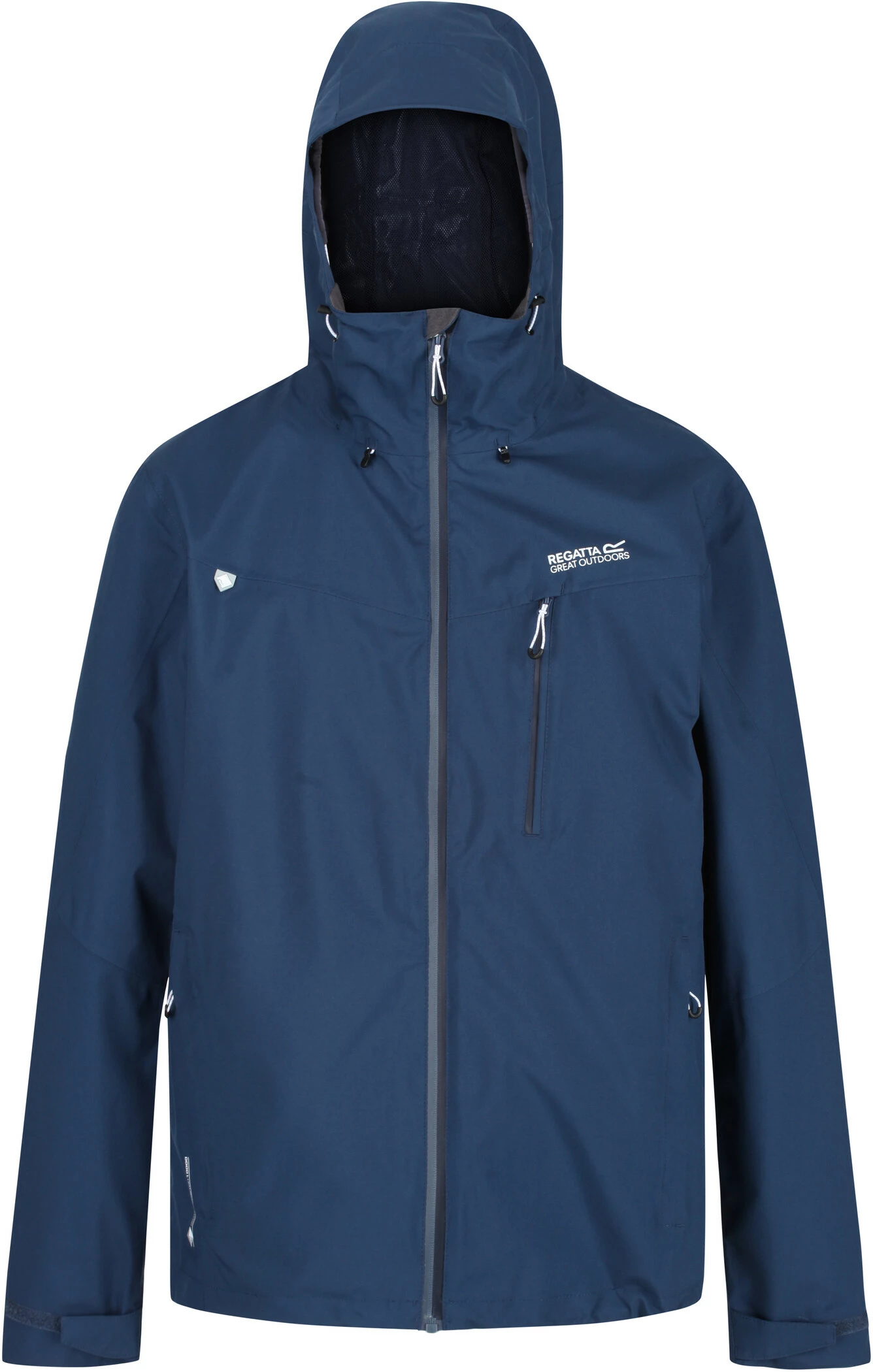 Regatta Birchdale Veste Shell Imperméable Homme, noir